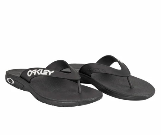 Oakley Men's Size 11, B1B Flip Flops Sandals, Black