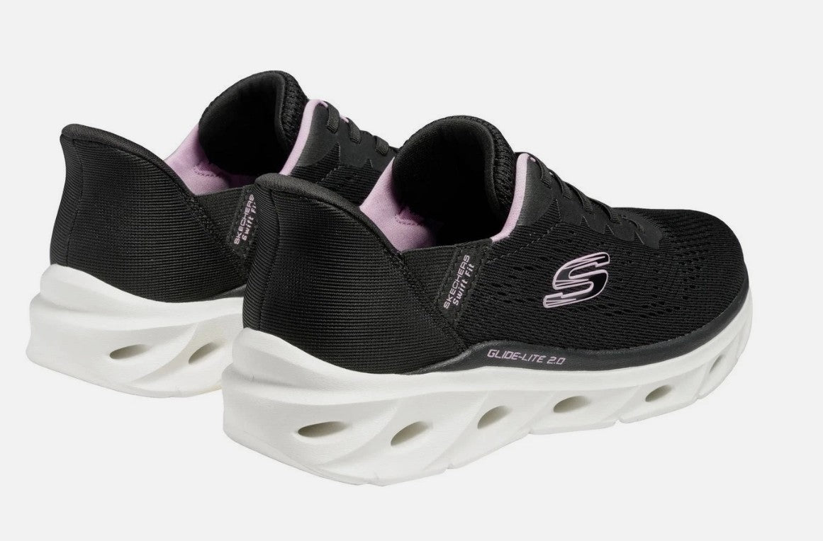 Skechers Women's Size 6.5, Hands Free Glide Step Sneakers Shoes, Black