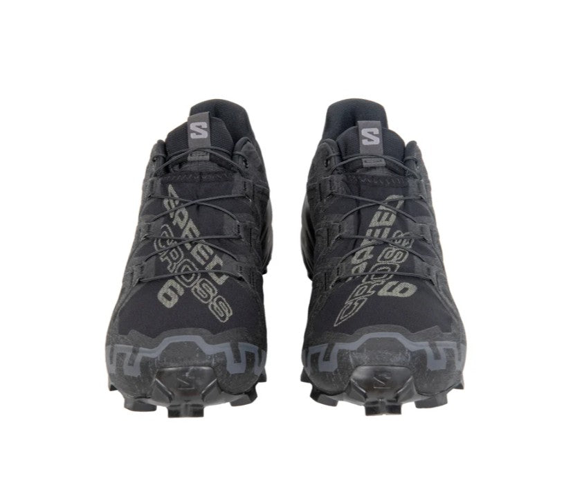 Salomon Men's Size 8, Speedcross 6 Outdoor Plein Air Athletic Shoes, Black