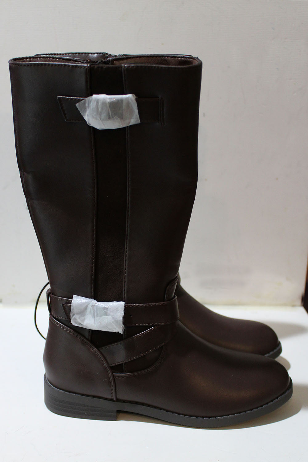 Thereabouts Little Kid's Size 1, Girl's Seabrook Riding Boots, Brown (NO BOX)
