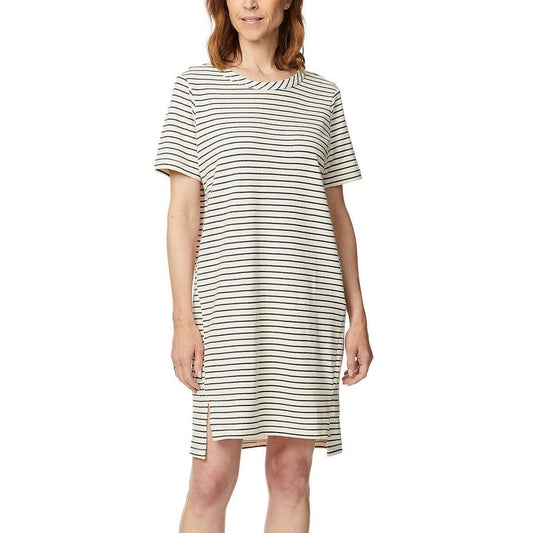 Buffalo Ladies' Size X-Large (16) Striped Dress, Black Stripes