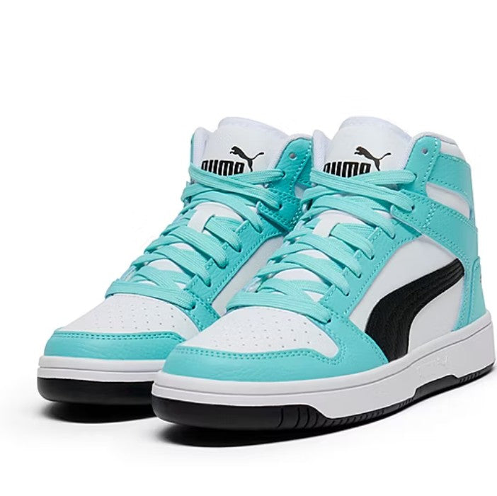 PUMA Rebound Women's Size 6, High Top Sneakers Athletic Shoes, Turqoise (NO BOX)