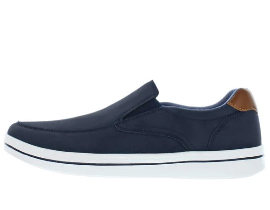 Izod Barlow Men's Size 12 Slip On Shoe, Navy, New in Box