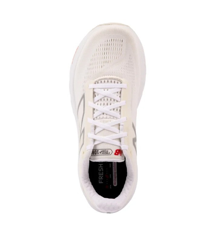New Balance Men's 10.5 Fresh Foam X 1080v14 Running Shoes, White/Grey, Grade A