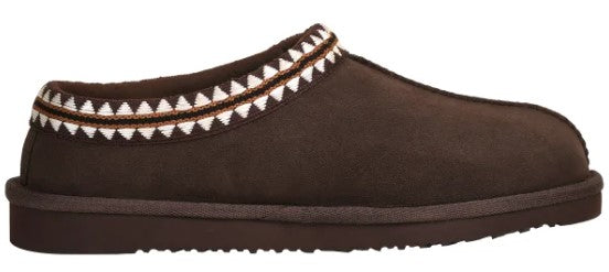 Kirkland Signature Unisex Mens 11 Ladies 12 Shearling Slipper, Brown, New in Box