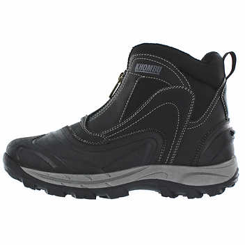 Khombu Mason Men's Size 9 Hybrid Winter Boot, Black Customer Return