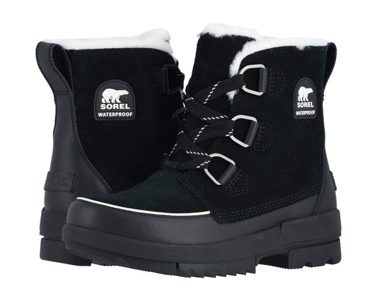 Sorel Tivoli IV Women's Size 9 Faux Fur Collar Waterproof Winter Boot, Black (NO BOX)