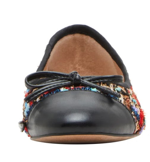 Steve Madden Ladies' Size 9 Flat Slip On Shoes, Bow, Multi Color, New with Tags