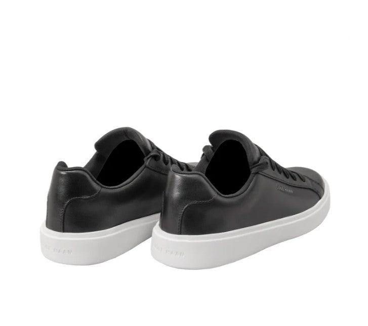 Cole Haan Women's Size 8, Leather Grand Crosscourt Sneakers, Black