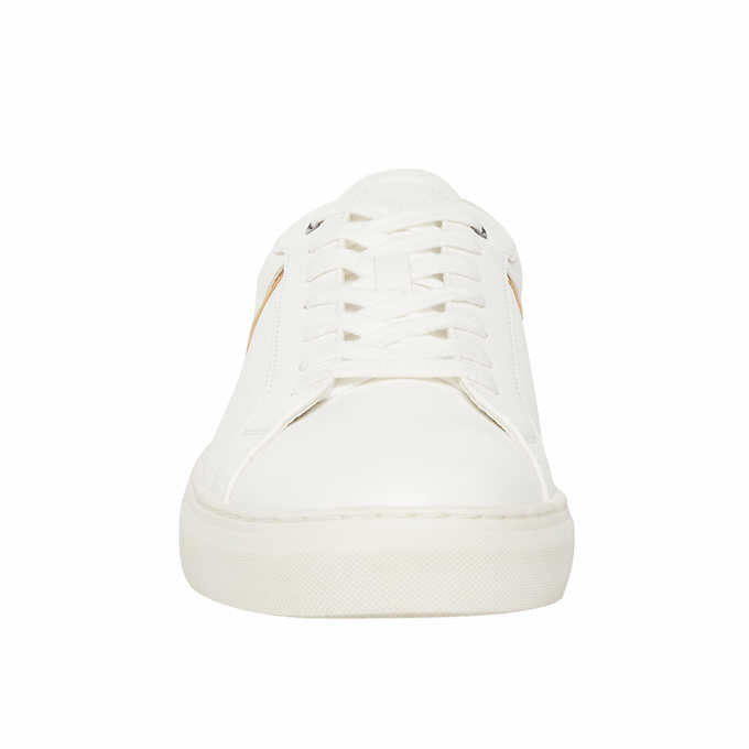 Steve Madden Men's Size 10.5 Casual Court Sneaker Shoe, White, Customer Return