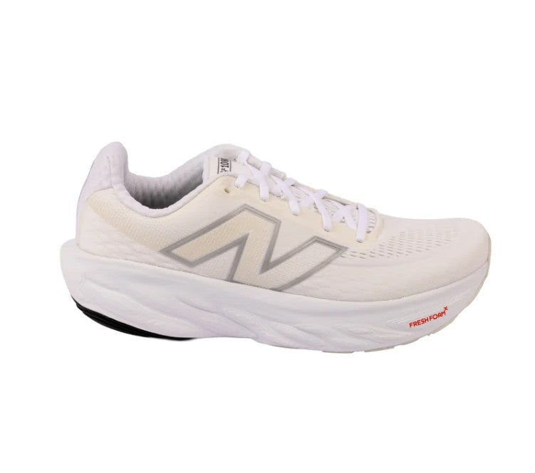New Balance Men's 10.5 Fresh Foam X 1080v14 Running Shoes, White/Grey, Grade A