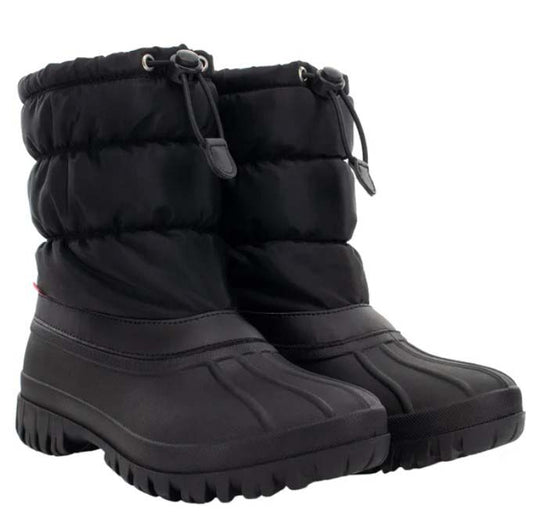 Chooka Ladies' Size 7 Water Repellant Winter Boots, Black, Customer Return