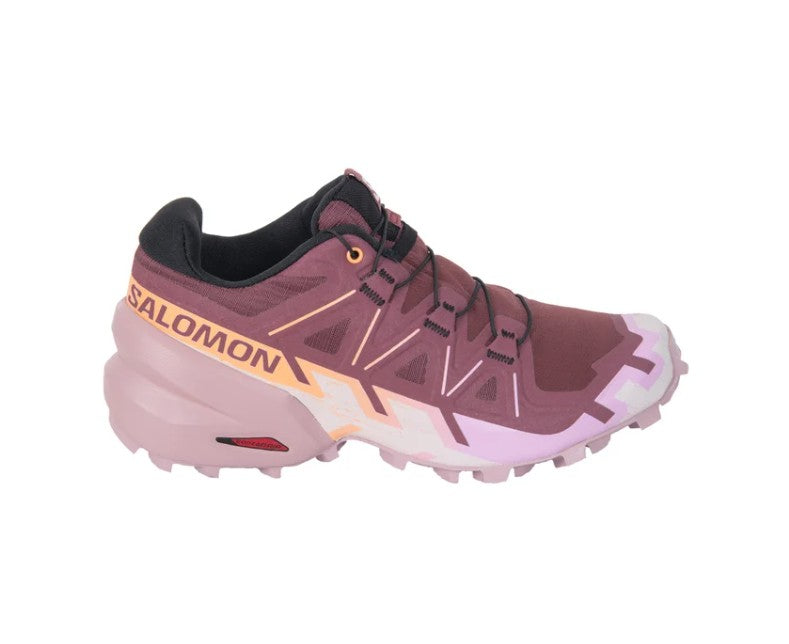 Salomon Ladies' Size 8.5, Speedcross 6 Trail Running Shoes, Purple