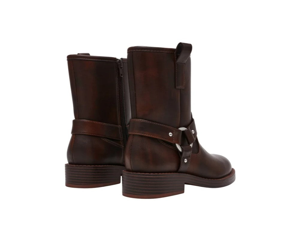 DV by Dolce Vita Women's Size 8, Moto Mid-Calf Boots, Brown