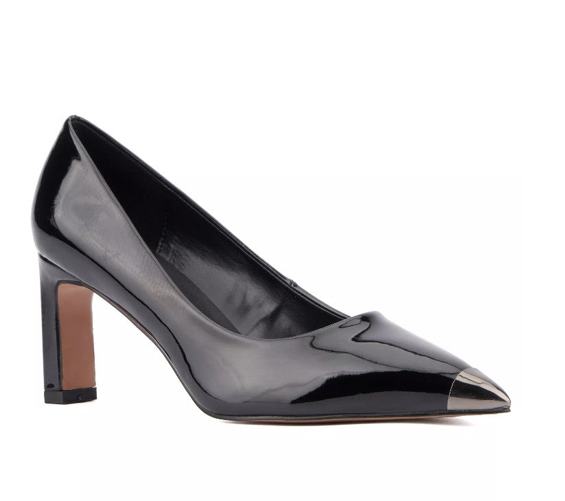 Torgeis Women's Size 9, Ivonne Pointed Toe Heeled Dress Pumps, Black