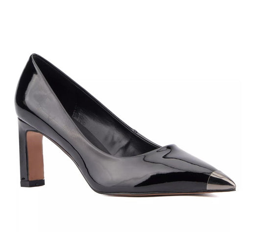 Torgeis Women's Size 9, Ivonne Pointed Toe Heeled Dress Pumps, Black