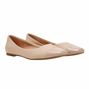 DV by Dolce Vita Ladies' Size 6.5 Malanie Ballet Flat, Blush, New Ships without Box