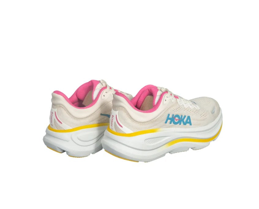 HOKA Bondi 9 Ladies' Size 7.5, Athletic Shoes Sneakers, Alabaster / Birch