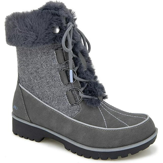 JBU by Jambu Colorado Ladies' Size 8 All Terra Winter Boots, Dark Grey, Customer Return