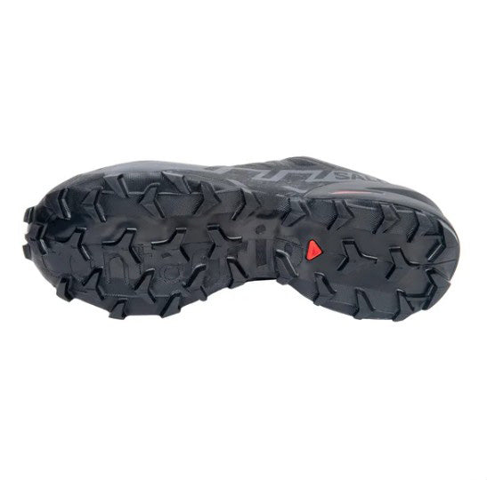 Salomon Men's Size 9 Speedcross 6 Mixed Terrain Athletic Shoes, Black