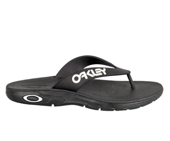 Oakley Men's Size 11, B1B Flip Flops Sandals, Black