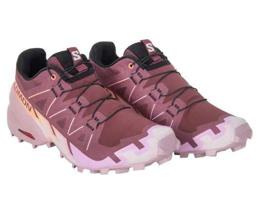 Salomon Ladies' Size 8.5, Speedcross 6 Trail Running Shoes, Purple