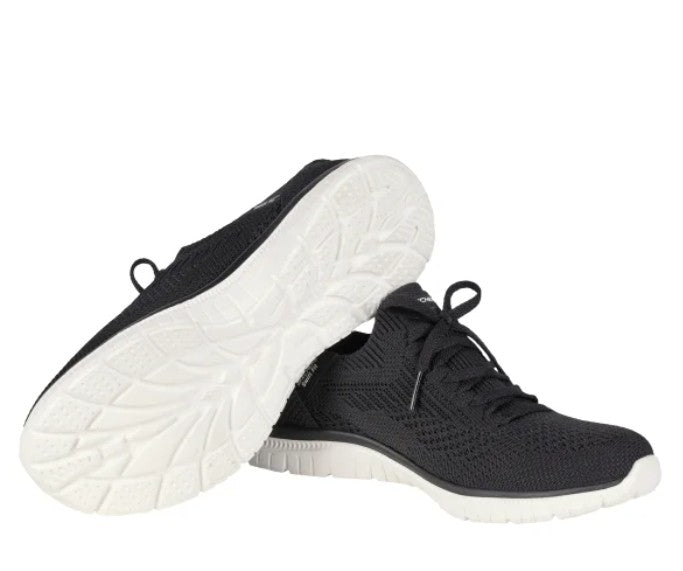 Skechers Women's Size 8.5 Virtue Swift Fit Hands Free Shoe, Black, Grade A