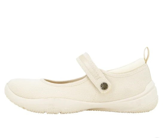 Jsport Women's Size 7.5 Mary Jane Shoes, Cream, Grade A