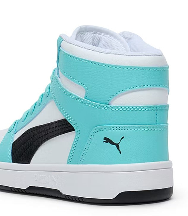 PUMA Rebound Women's Size 6, High Top Sneakers Athletic Shoes, Turqoise (NO BOX)