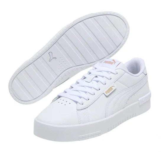 PUMA Women's Size 8 Court Sneakers Lace-up Shoes, White, Grade A