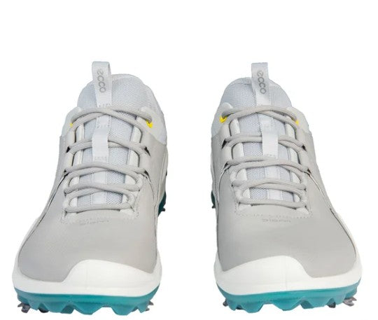 Ecco Men’s Size US 12-12.5 EU 46 Golf Biom Shoes Spiked Water Repellent, Gray