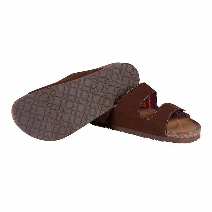 Skechers Ladies' Size 6 Two Strap Sandal, Brown (Chocolate) NEW SHIPS WITHOUT BOX