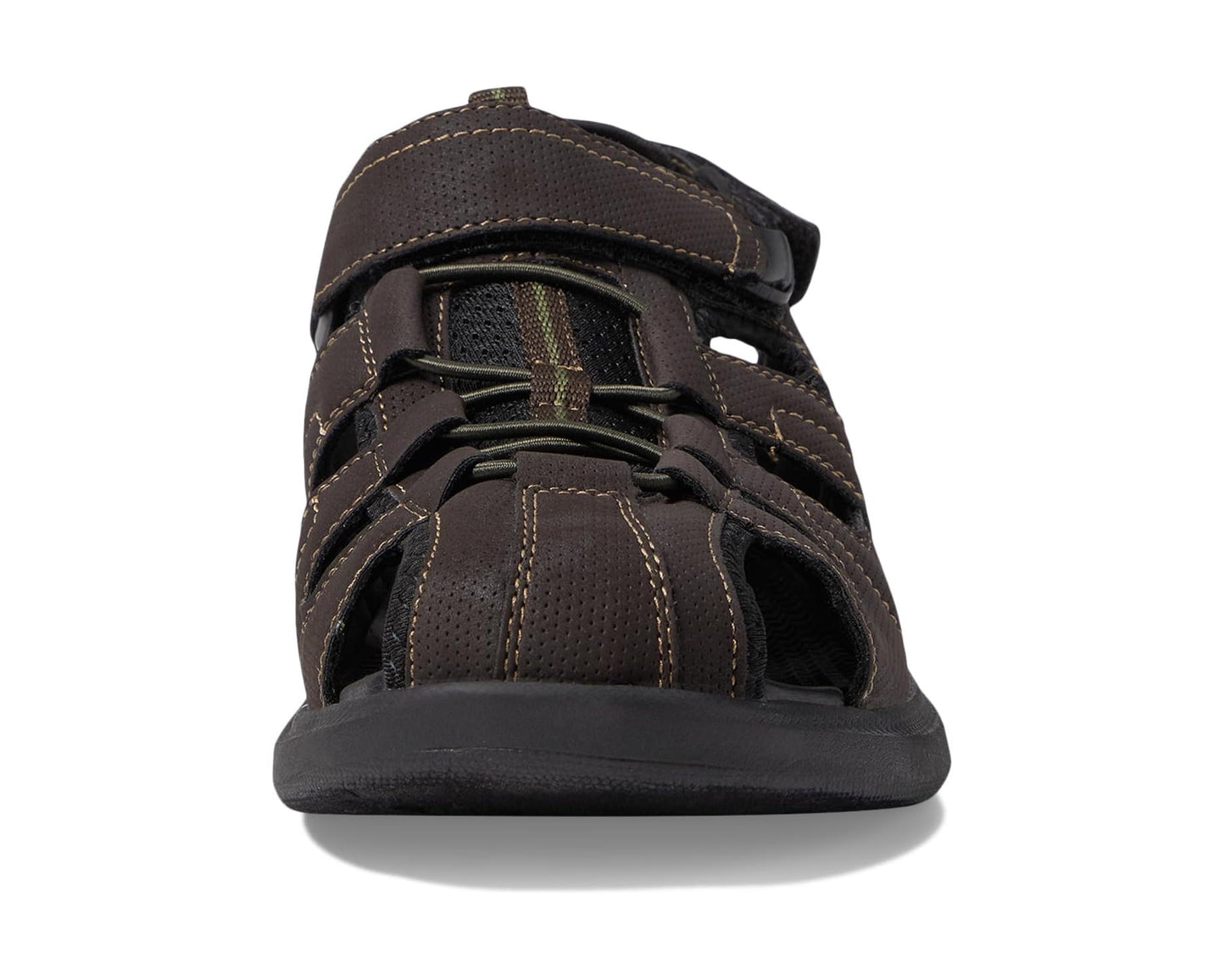 Nunn Bush Rio Vista Men's Size 12 M, Fisherman Closed Toe Sandals, Brown