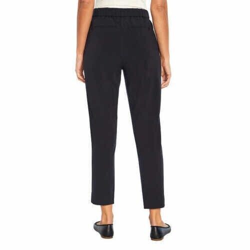 Banana Republic Ladies' Size 4 Tapered Pull On Pants, Black