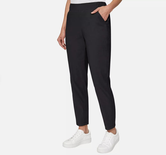 Modern Ambition Ladies' Size Small (4-6) Travel Pants, Black