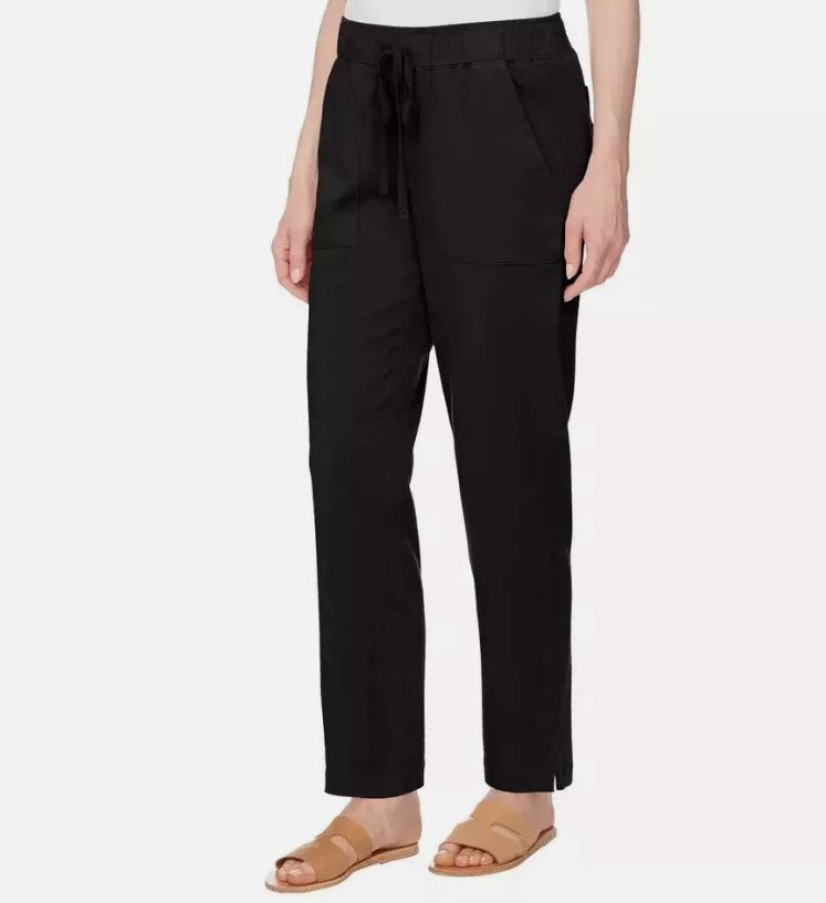 Buffalo David Bitton Ladies' Size Small (4-6) Soft Tencel Pull-On Pants, Black