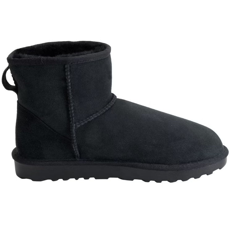Kirkland Signature Women's Size 9, Slip-on Shearling Winter Boot, Black