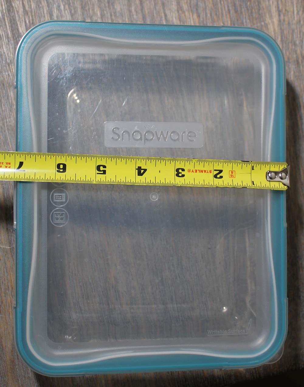 Snapware Pyrex 6 Cup Rectangular Glass Food Storage Container