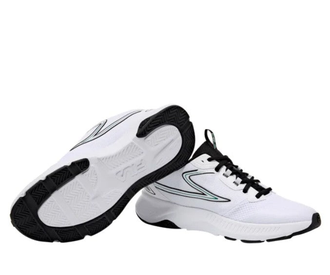 FILA Men's Size 12 Action Stride Sneakers Athletic Shoes, White, Grade A