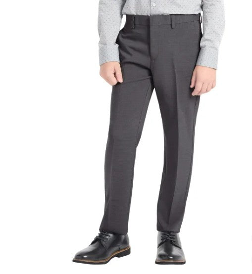 Kenneth Cole Youth Size 10, 2-Piece Suit Set, Jacket and Pants, Gray