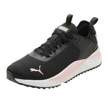 PUMA Ladies' Size 7.5 PC Runner Sneaker Athletic Shoe, Black, Customer Return