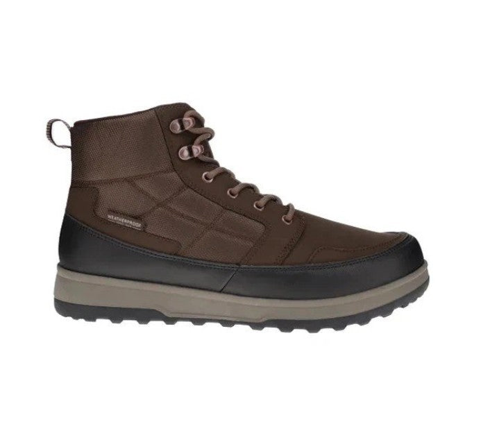 Weatherproof Men's Jenkins Size 13, Lace-Up Sneaker Ankle Boots, Brown, Grade B