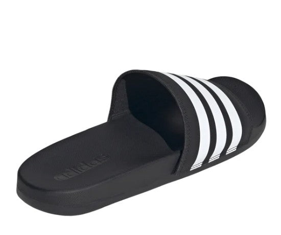 adidas Adilette Size Men 9/Women 10 Comfort Slide Sandal, Black & White, Grade A