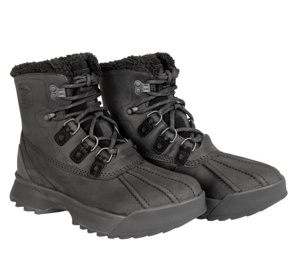 SOREL Men's Size 13 Scout 87 Lux Waterproof Hiking Boots, Black