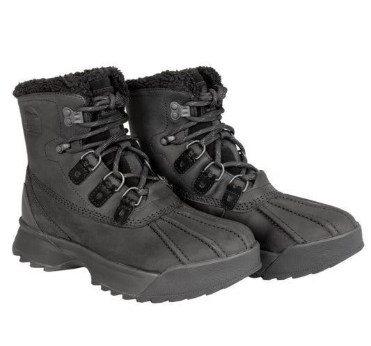 SOREL Men's Size 13 Scout 87 Lux Waterproof Hiking Boots, Black