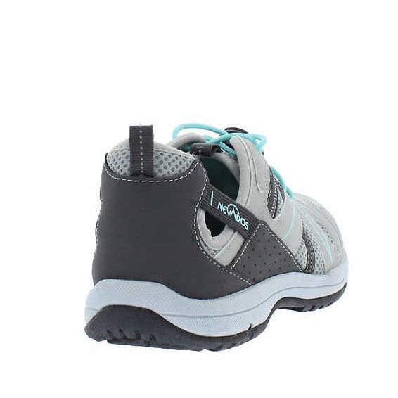 Nevados Ladies' Size 6 Cayenne Vent Shoe Sneaker, Grey - Teal, Customer Return