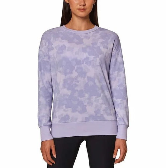 Mondetta Ladies' Size Large, Lightweight Active Top, Purple, Customer Return