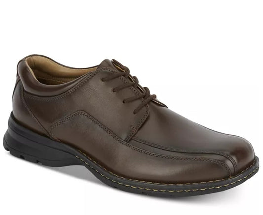 Dockers Trustee Men Size 9 W, Business Casual Oxford Lace-up Shoes, Dark Tan