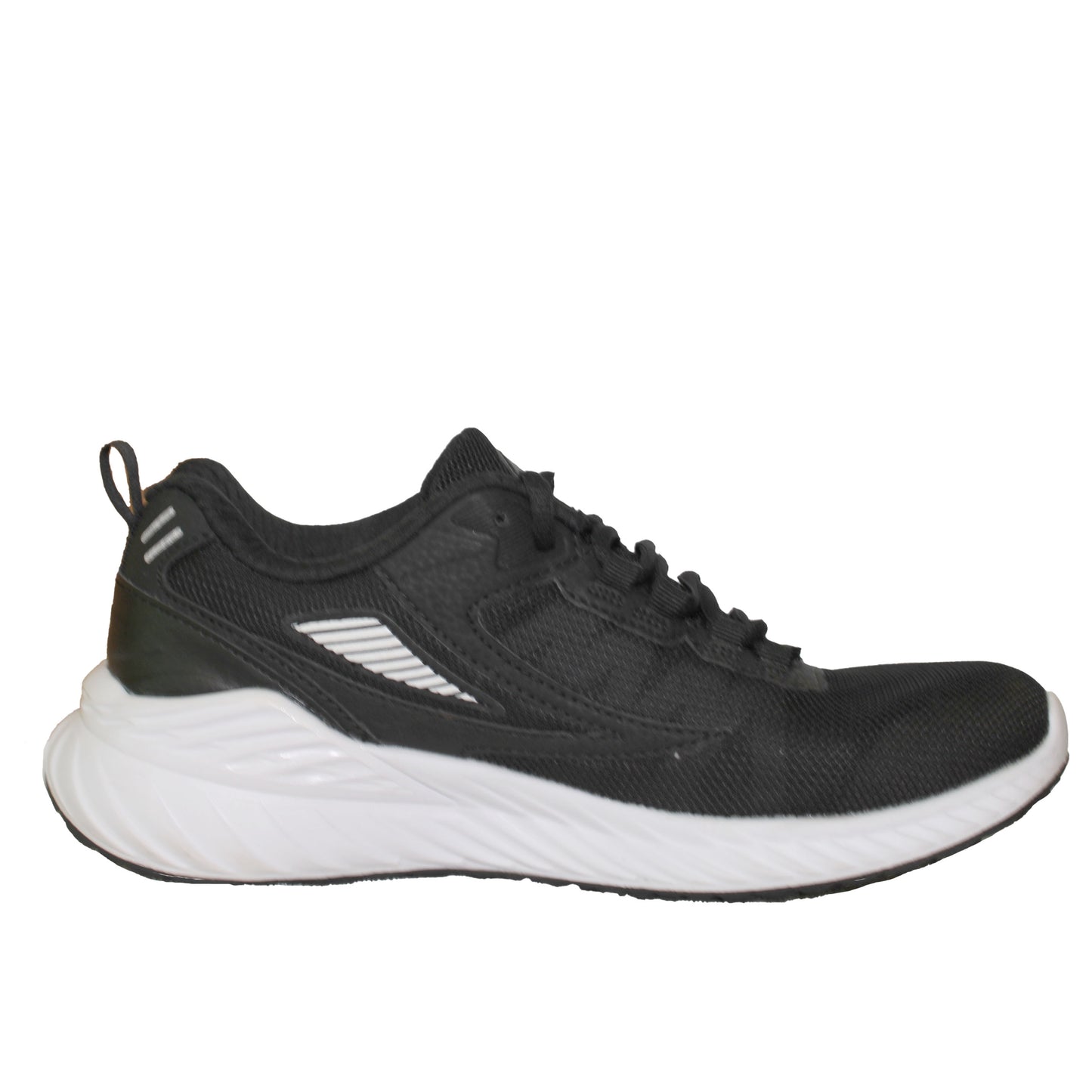 Fila Trazoros Ladies' Size 8, Lace-up Athletic Shoes, Black - White, Customer Return