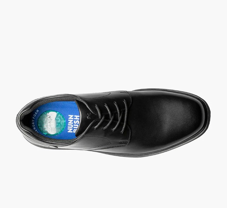 Nunn Bush Men's Size 9 M, KORE Pro PT Slip Resistant Oxford Dress Shoes, Black